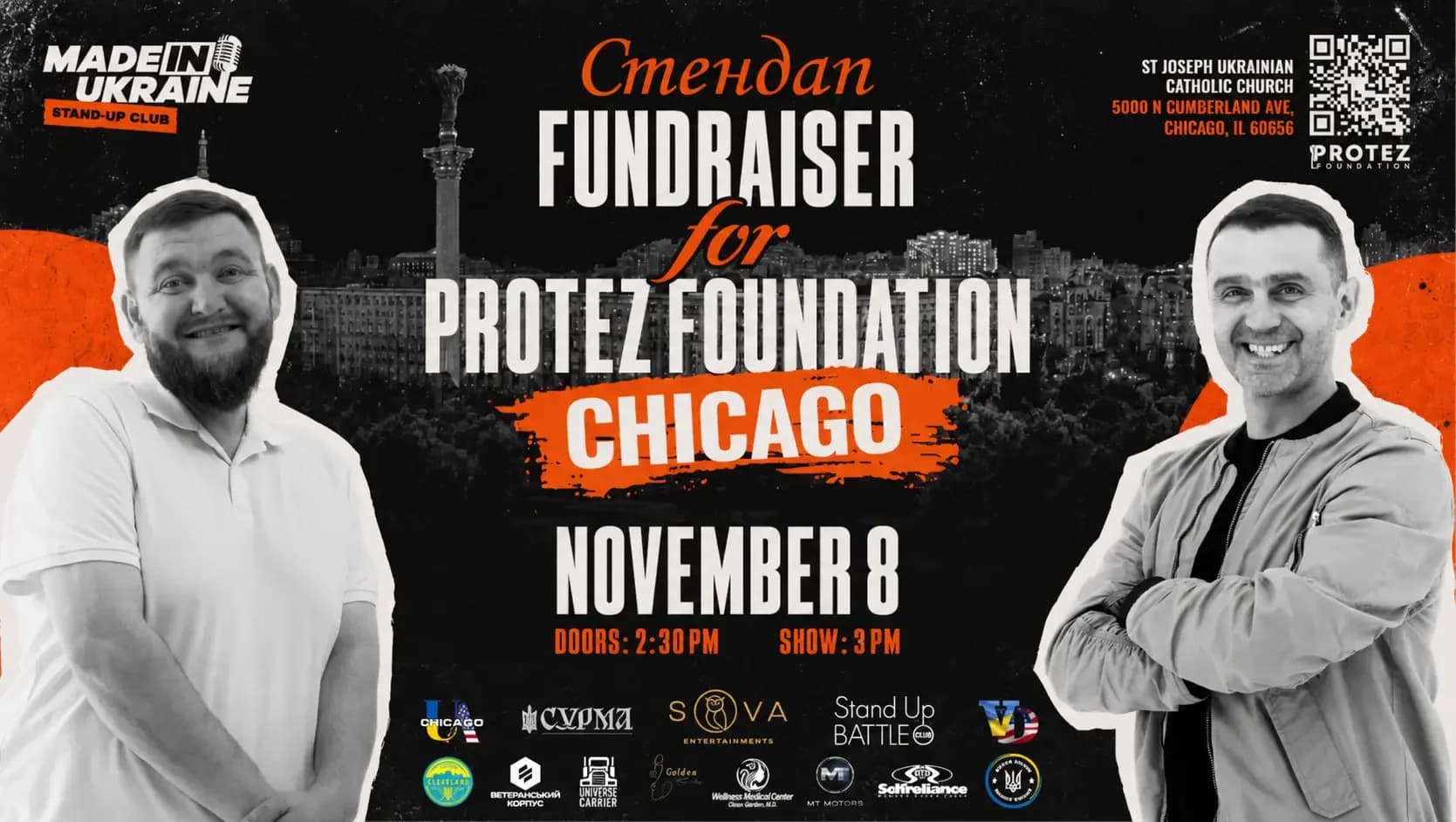 Charity Stand Up in Chicago (NEW DATE)