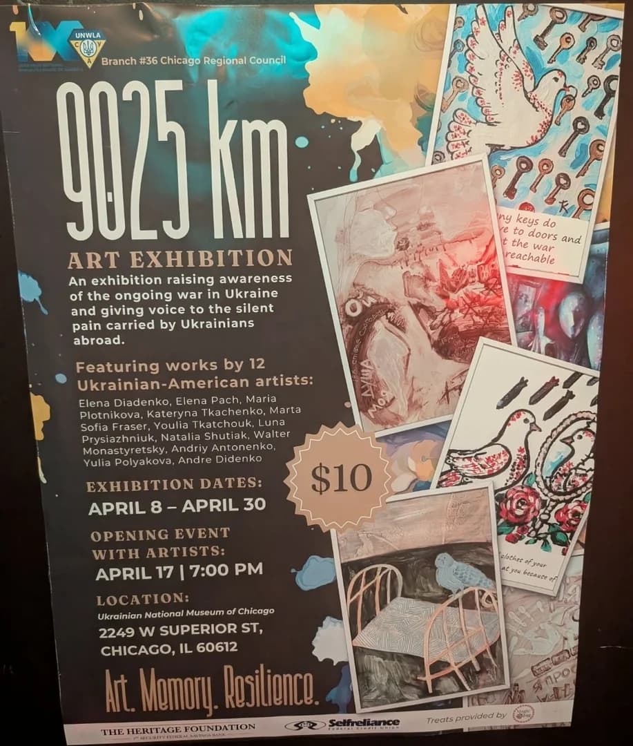 9025 km Art Exhibition