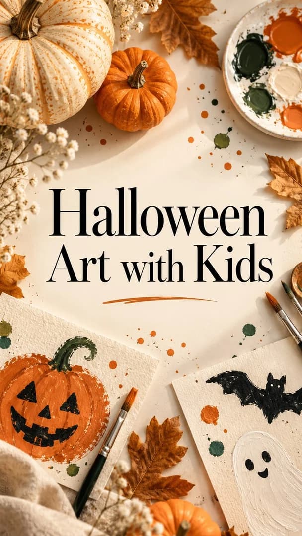 Halloween Art Experience: Mom + Child Pearl Art Workshop