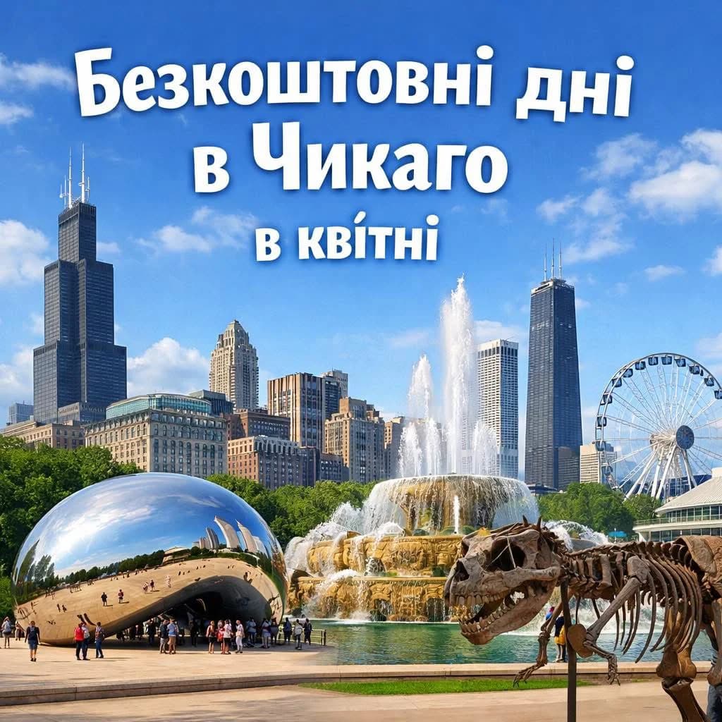Безкоштовні дні – квітень 2026 Chicago