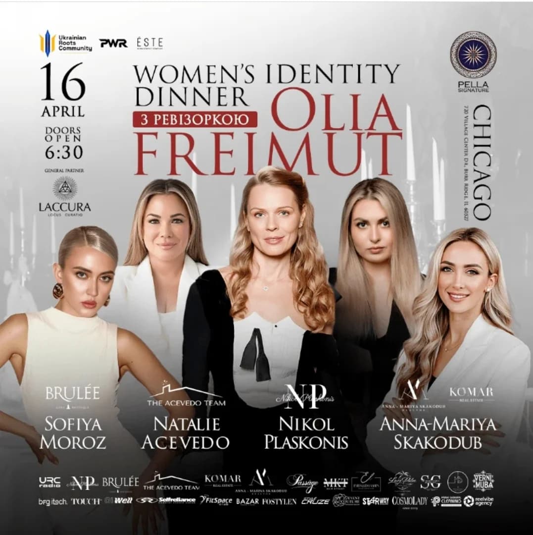 Women’s Identity Dinner with OLIA FREIMUT